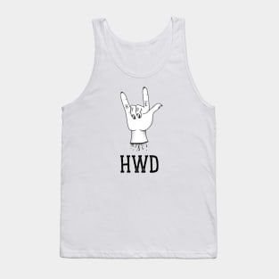 HWD - Funky Design, Rock and Roll Tank Top